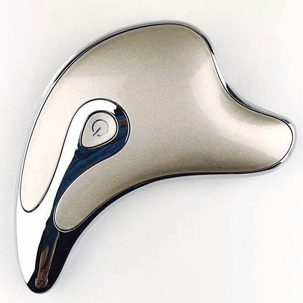 Electric Gua Sha Facial Massager with LED Light and Microcurrent