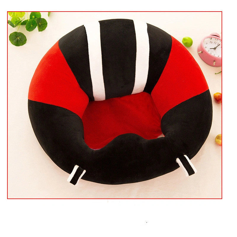 Baby Learning Seat with Plush Toy Safety Dining Chair
