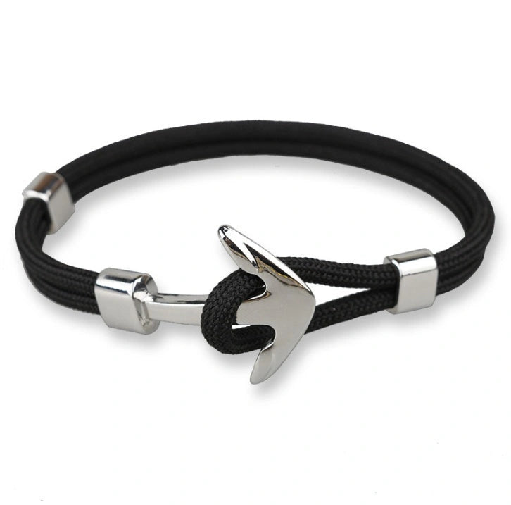 Anchor Bracelet with Hand Strap for Unisex Wear