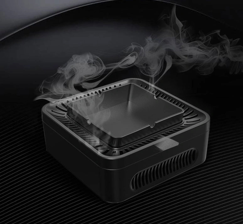 Portable USB Rechargeable Smokeless Ashtray with Air Filter