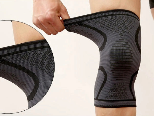 Anti-slip breathable knee support for joint health
