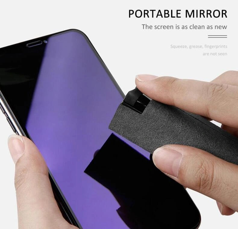 2-in-1 Phone and Computer Screen Cleaner Kit with Microfiber Cloth