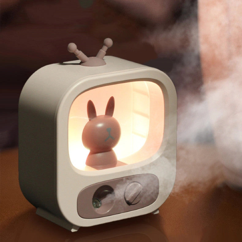 USB Mini Air Humidifier with Night Lights for Home and Office