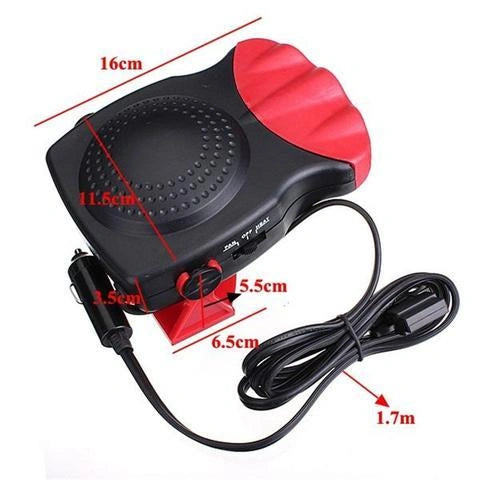 Portable Windshield Defroster with Dual Cooling and Heating Functions