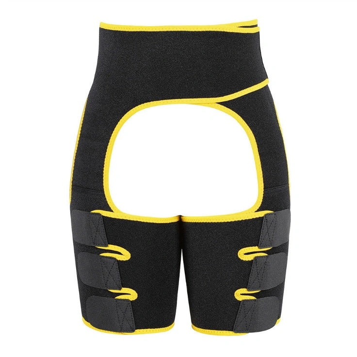 Adjustable Sports Waist Belt with Neoprene Fabric for Enhanced Sweat