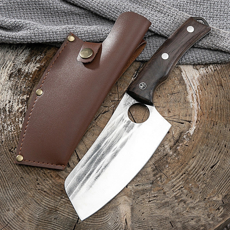 Stainless steel deboning kitchen knives with molybdenum vanadium blades