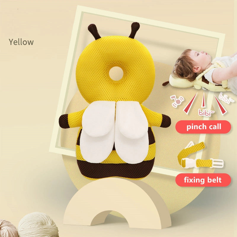 Baby Head Protection Cushion Backpack with Anti-fall Pillow
