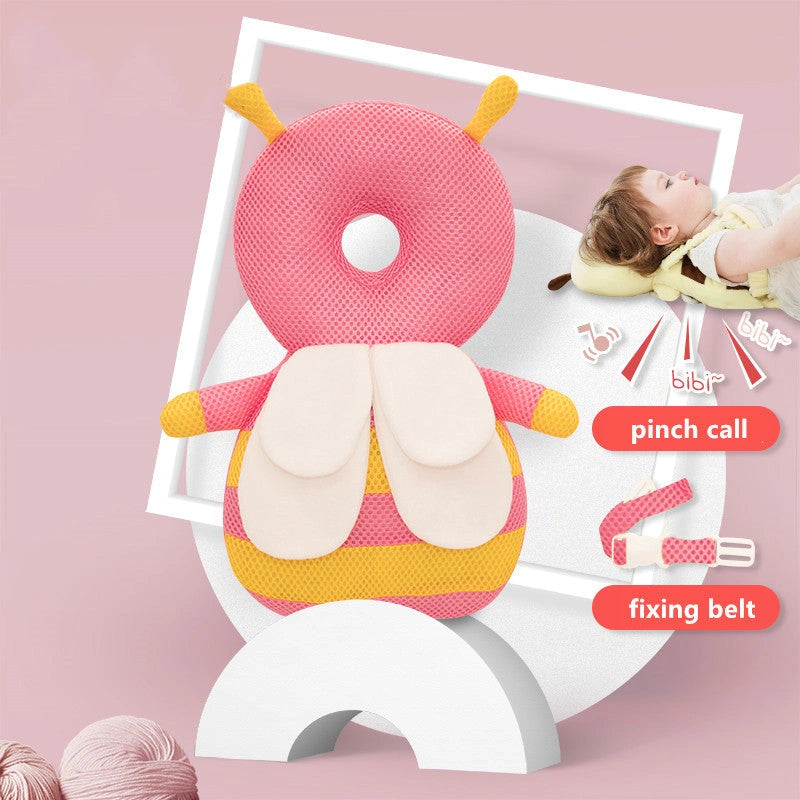 Baby Head Protection Cushion Backpack with Anti-fall Pillow