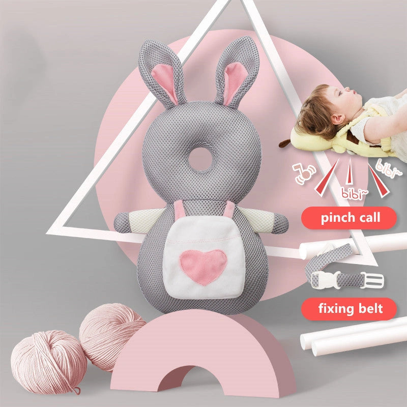 Baby Head Protection Cushion Backpack with Anti-fall Pillow