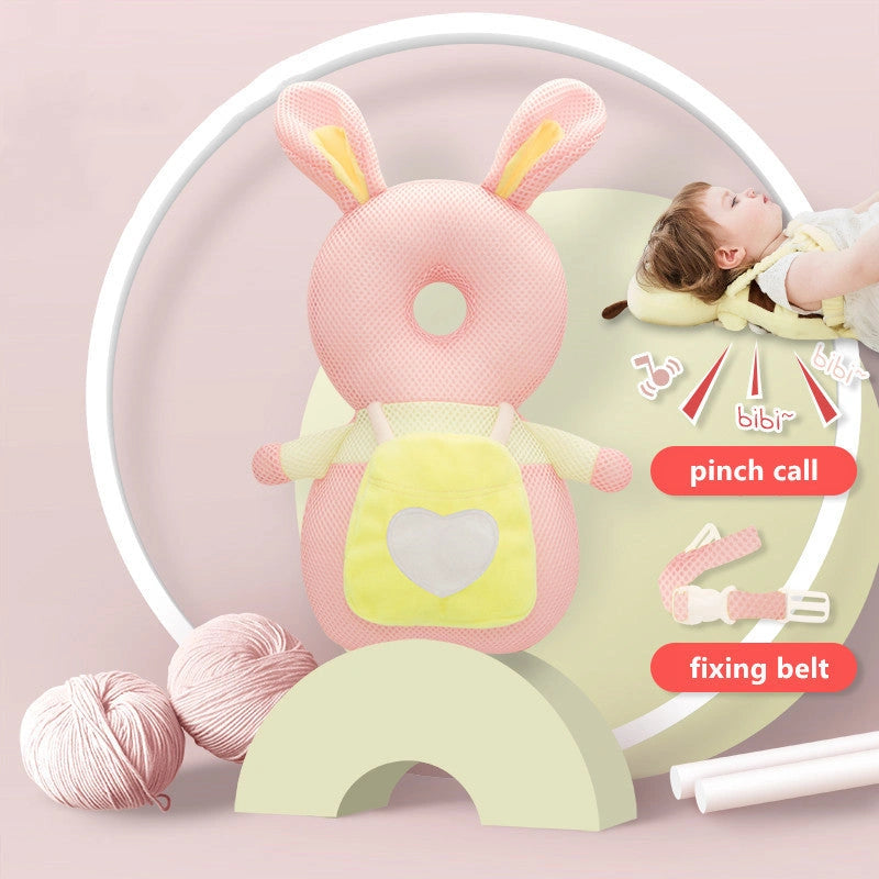 Baby Head Protection Cushion Backpack with Anti-fall Pillow