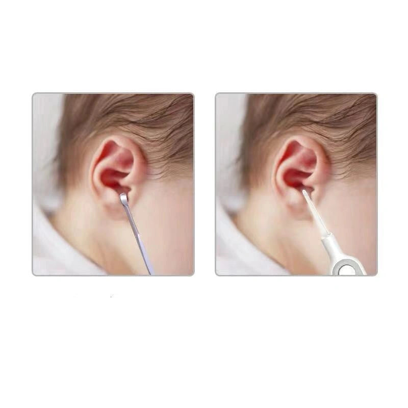Baby Ear Cleaner with Luminous Earpick for Safe Earwax Removal
