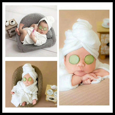 Baby Bathrobes Bath Towel Solid Colour Warm for Newborns