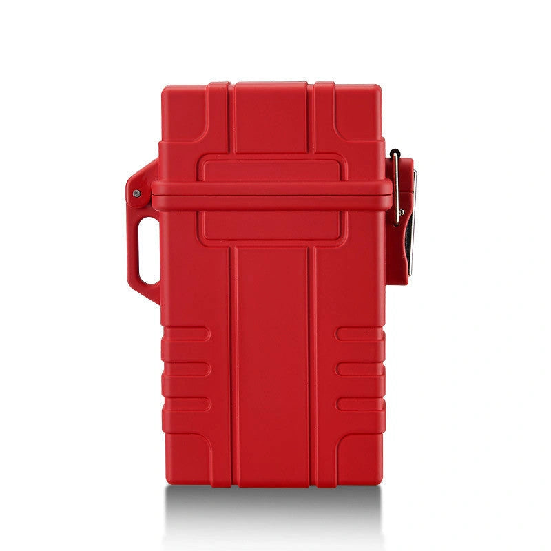 Outdoor Portable Sealed Waterproof Cigarette Lighter in Multiple Colours
