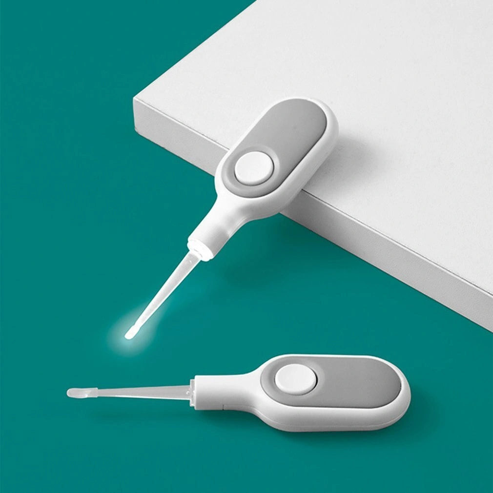 Baby Ear Cleaner with Luminous Earpick for Safe Earwax Removal