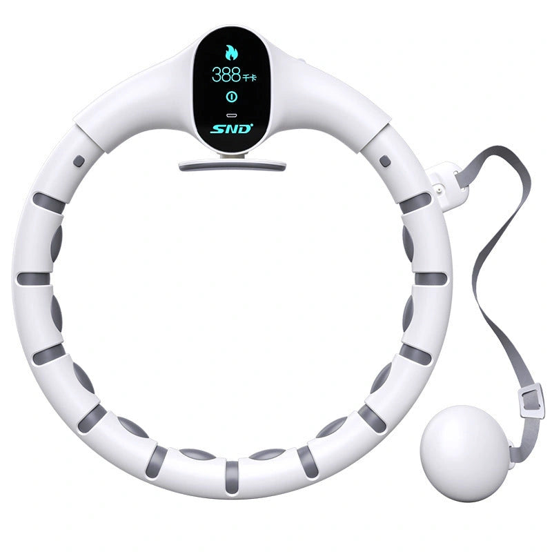 Adjustable Fitness Hoop with Smart Counting for Waist Slimming