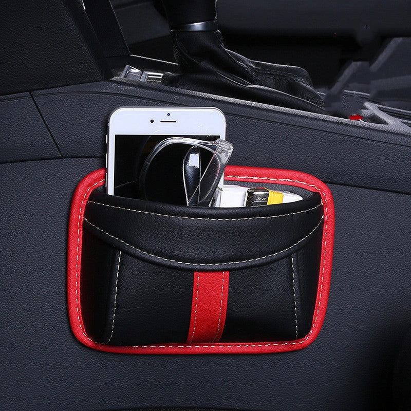 Adhesive Car Seat Storage Bag for Secure Item Organisation