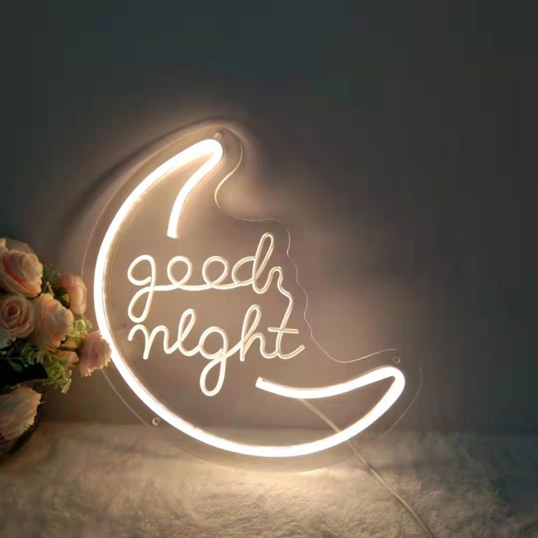 Custom LED Neon Light Decoration with USB Power Option