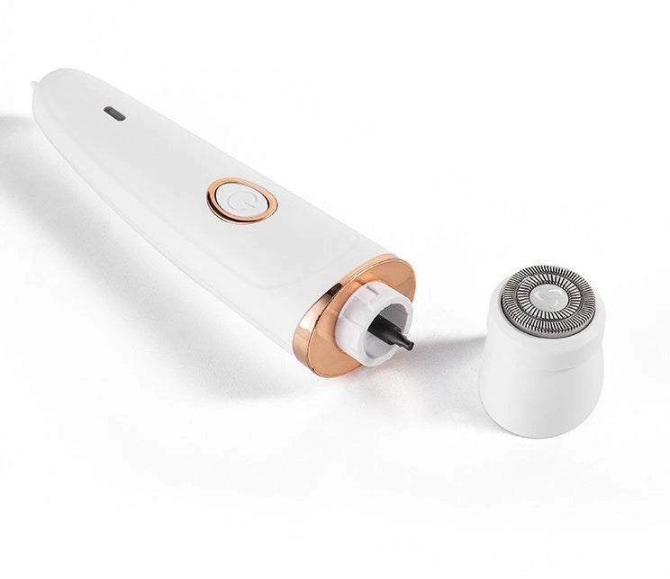 7-in-1 USB Rechargeable Electric Eyebrow Trimmer with LED Light