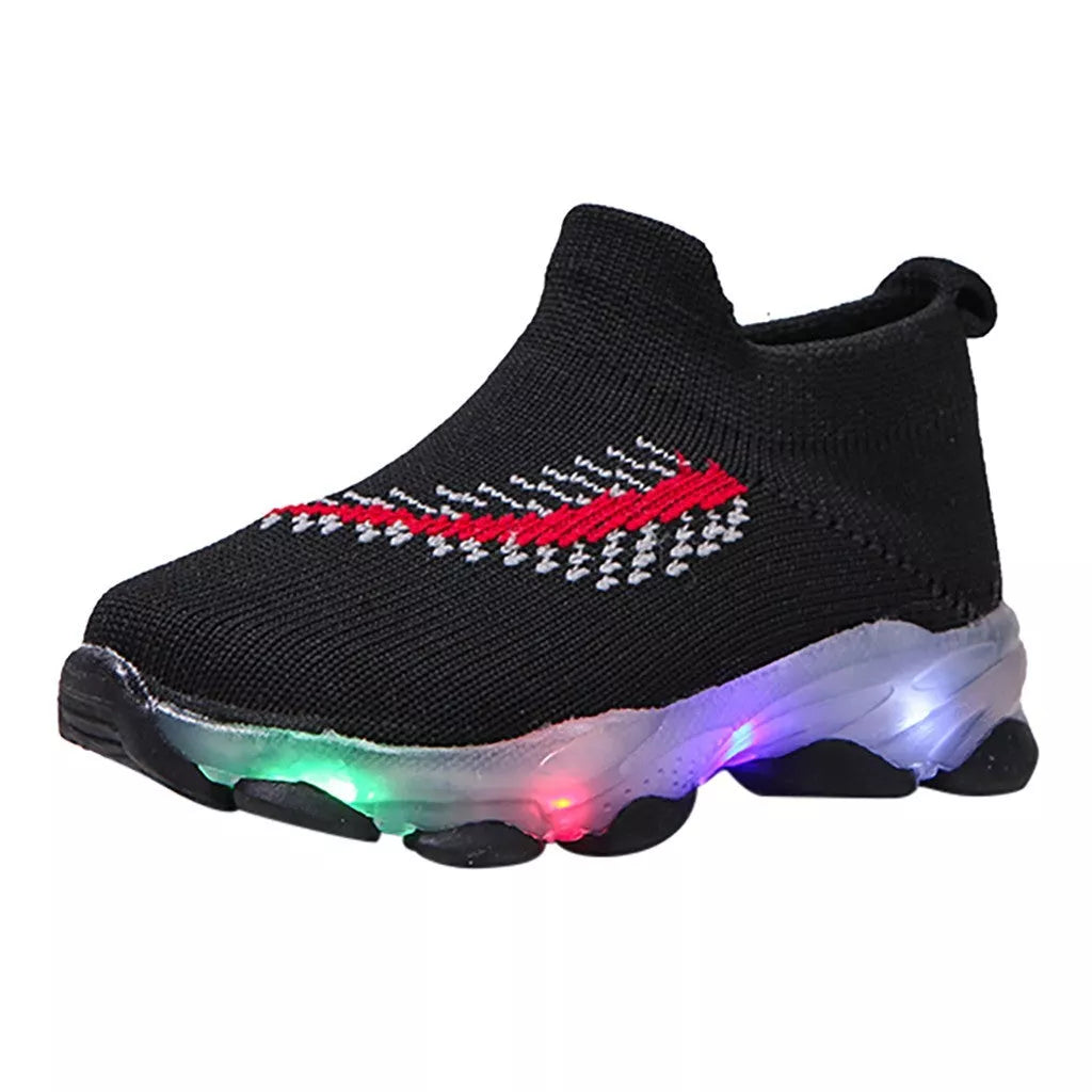 Sensor Light LED Socks Shoes for Toddlers and Children