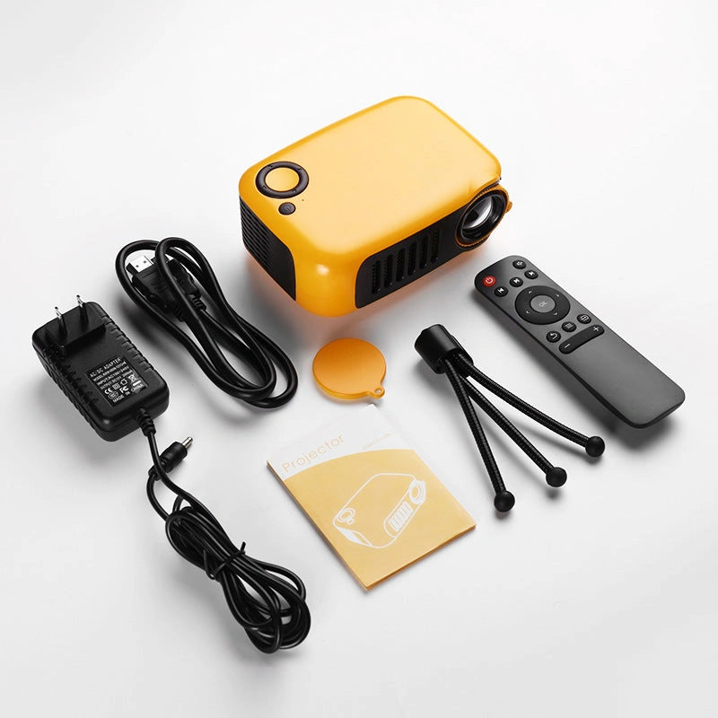 A2000 Mini Portable Smart Projector with 1080P HD Support