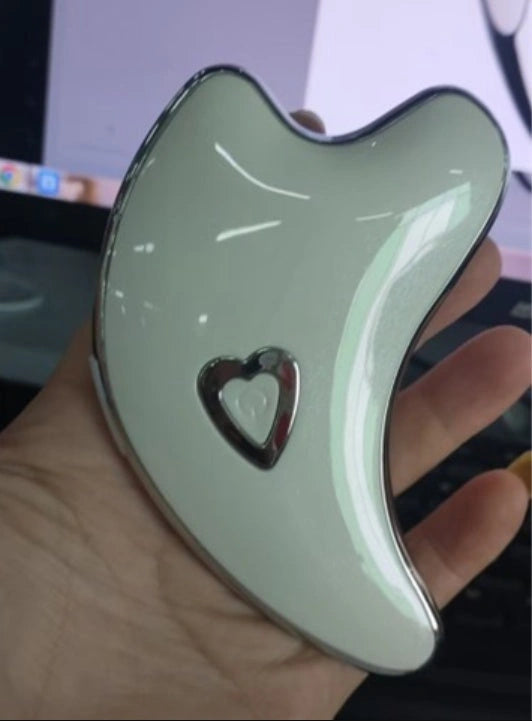 Electric Gua Sha Facial Massager with LED Light and Microcurrent