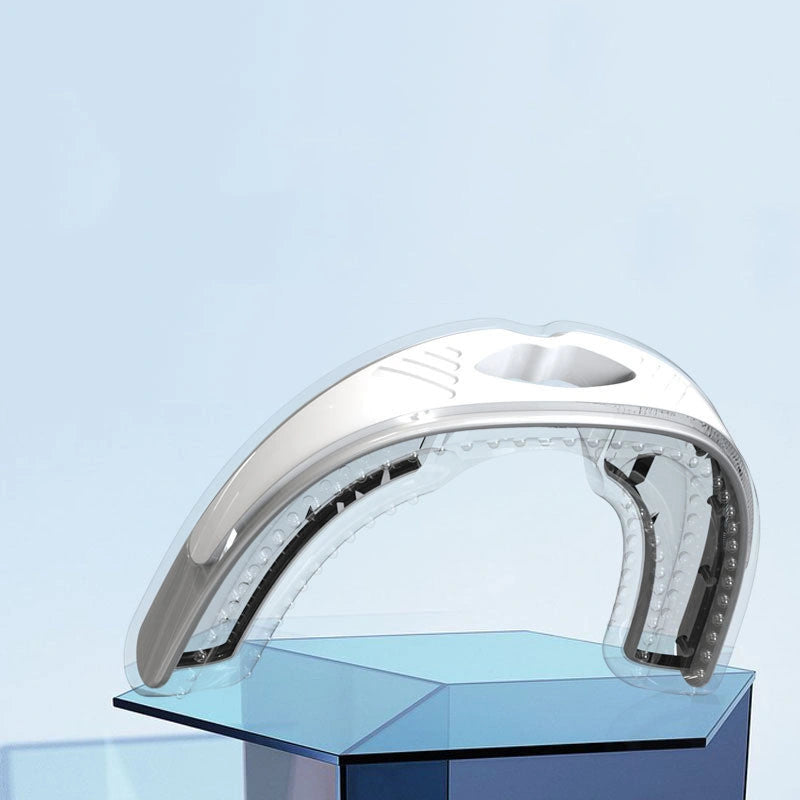 Anti-snoring device braces with food-grade silicone for comfortable wear