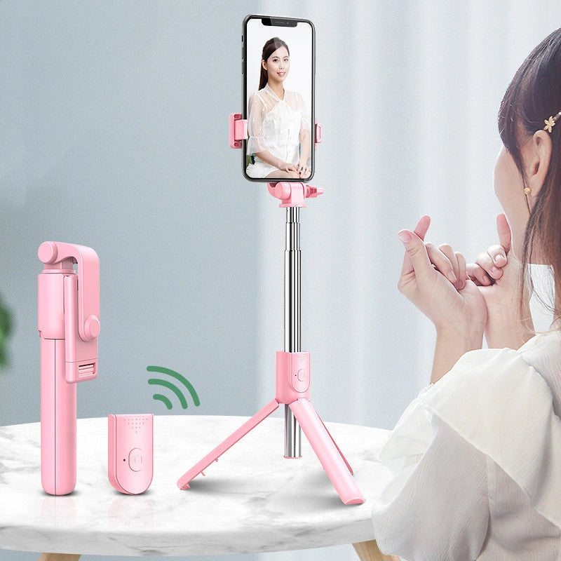 Universal Bluetooth Selfie Stick with Tripod and Remote Control