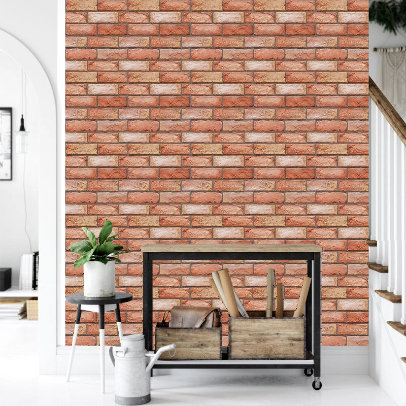 Brick Wallpaper Self-Adhesive Wall Sticker for Moisture-Proof Living Room Decoration