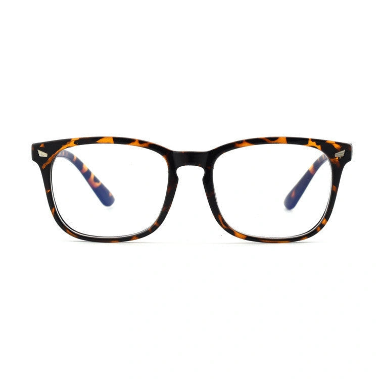 Square Blue Light Blocking Glasses with 90% Light Transmittance