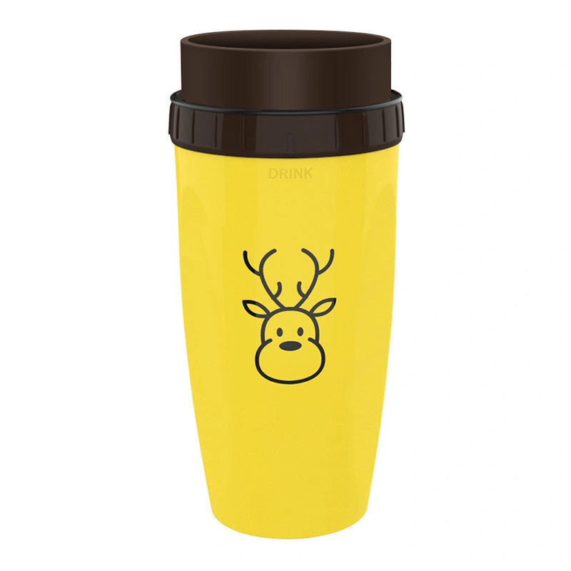 Twist Cup Travel Mug with Double Insulation and Straw Compatibility