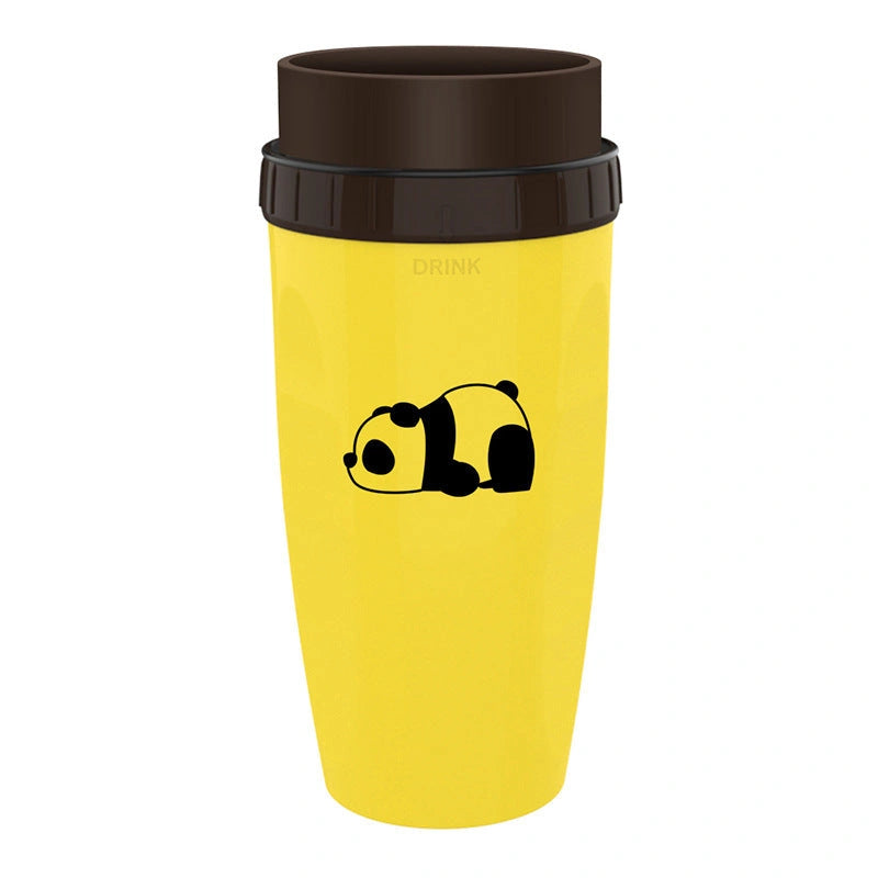 Twist Cup Travel Mug with Double Insulation and Straw Compatibility