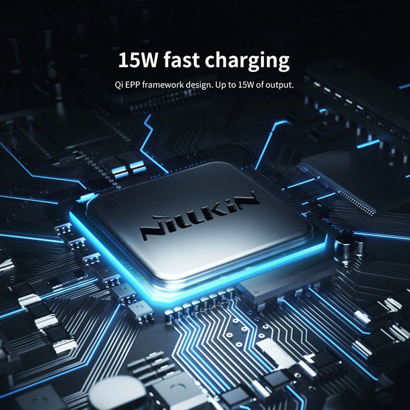 Qi 15W Fast Wireless Charger for Blackview Magic with Unique Design