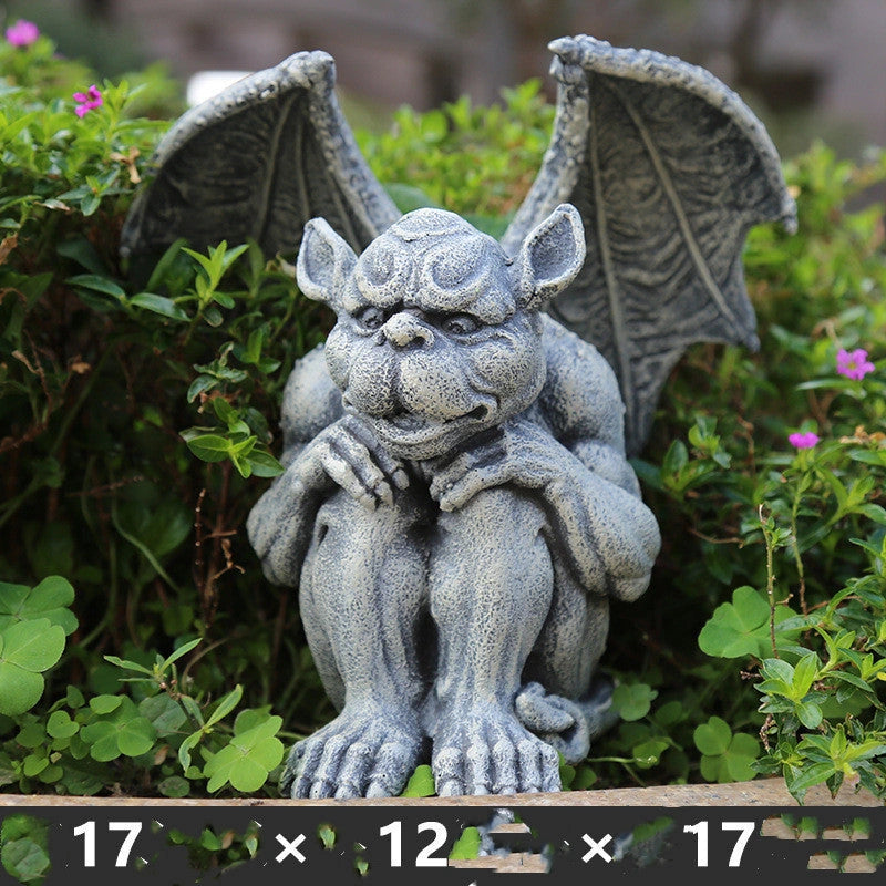 Resin Animal Garden Ornaments with Unique American Style Designs