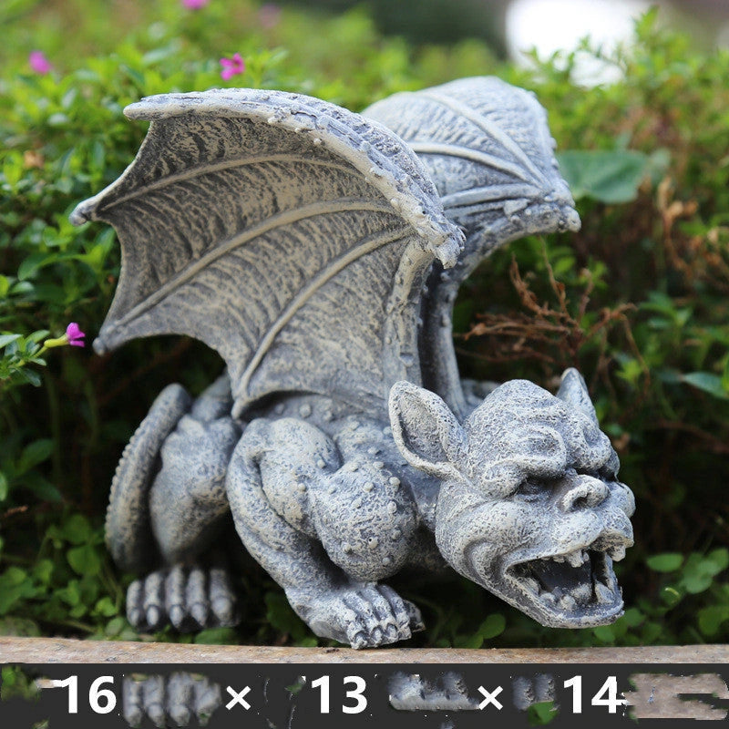 Resin Animal Garden Ornaments with Unique American Style Designs