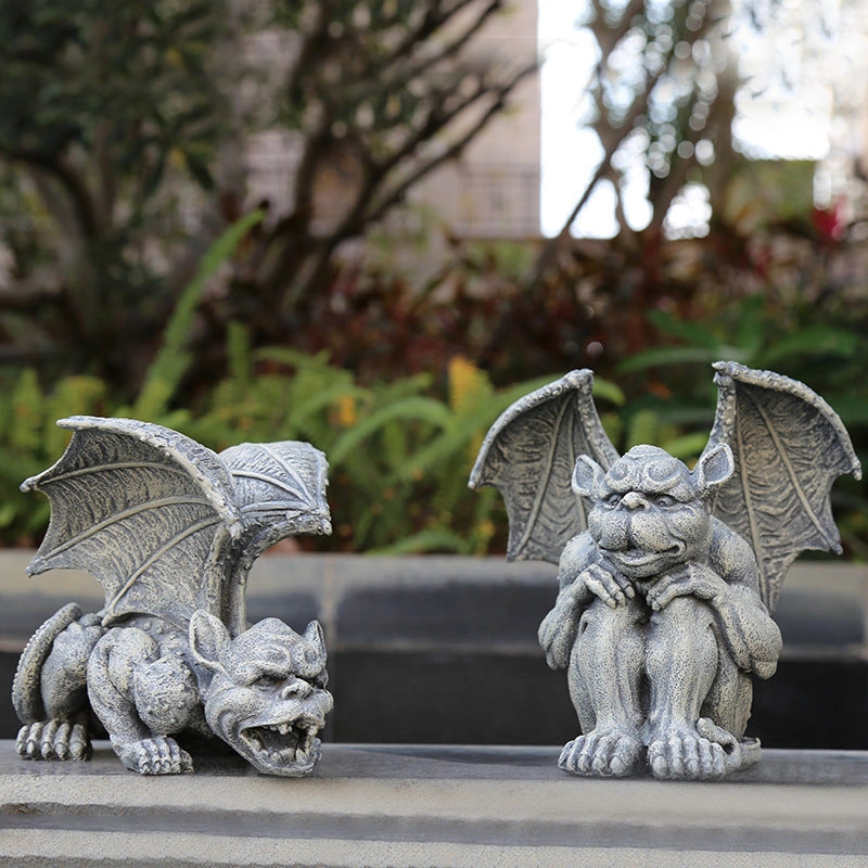 Resin Animal Garden Ornaments with Unique American Style Designs