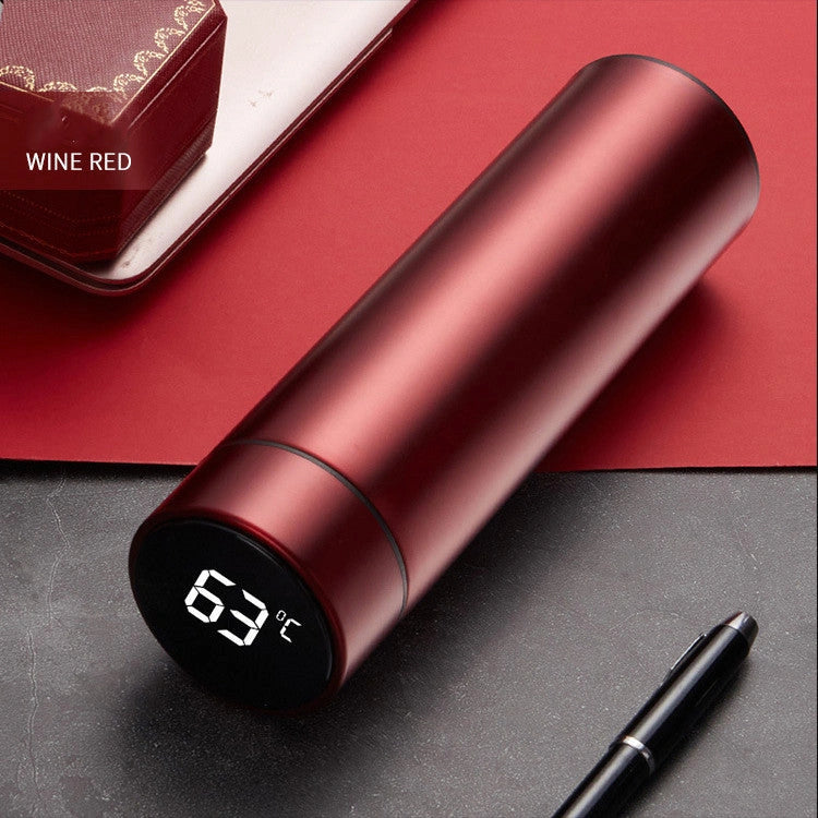 Stainless Steel Vacuum Flask with Intelligent Temperature Display