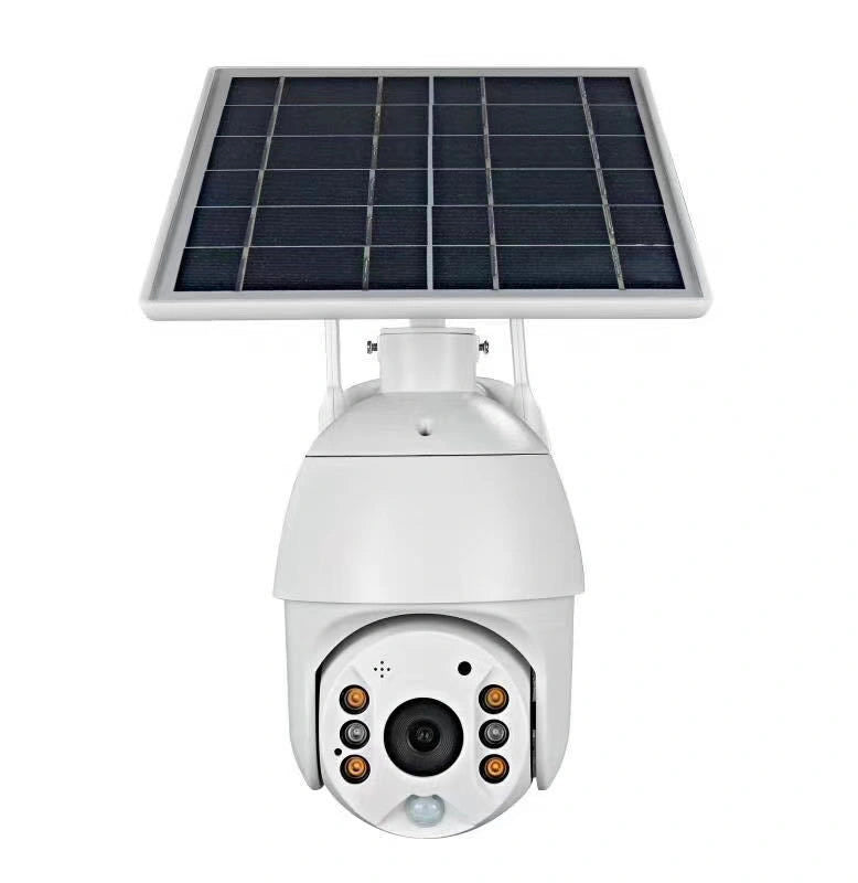 4G SIM Card Security Camera with 1080P Resolution and Solar Panel