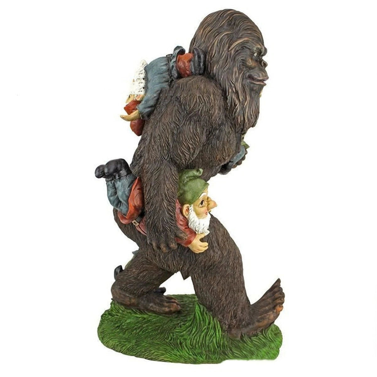 Gorilla Resin Crafts Garden Ornament with Cartoon Design