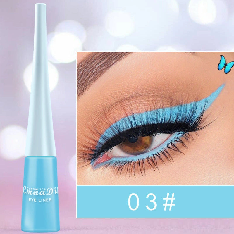 17 Colour Liquid Eyeliner Matte Quick-Drying Long-Lasting Non-Blooming