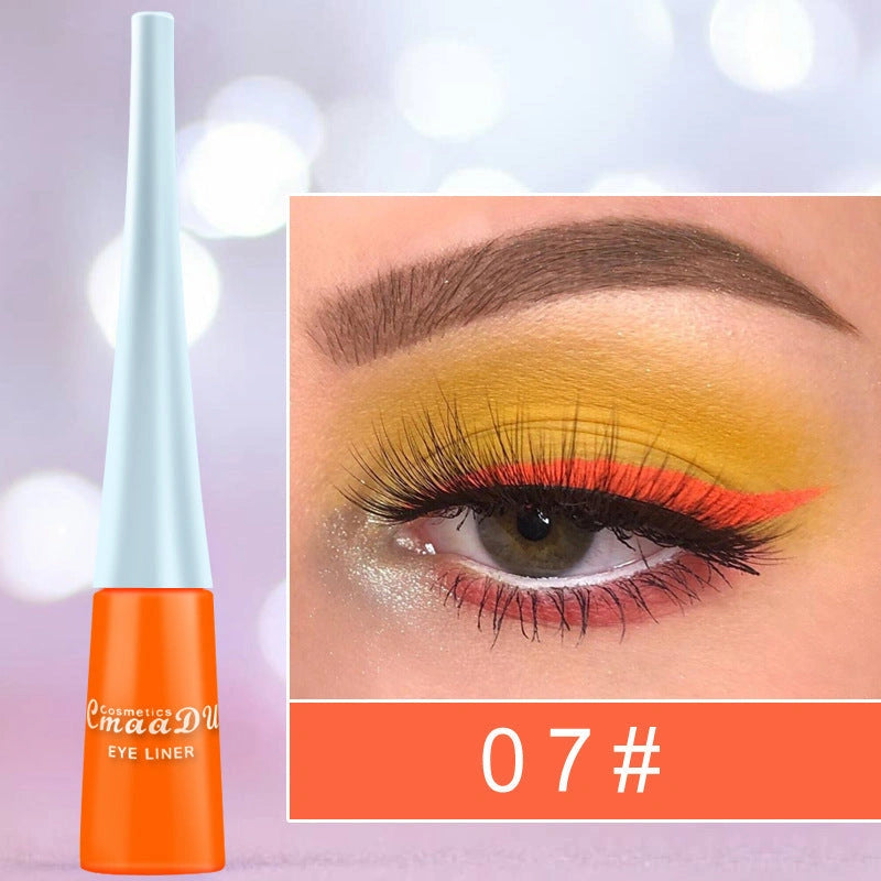 17 Colour Liquid Eyeliner Matte Quick-Drying Long-Lasting Non-Blooming
