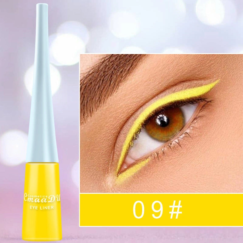 17 Colour Liquid Eyeliner Matte Quick-Drying Long-Lasting Non-Blooming