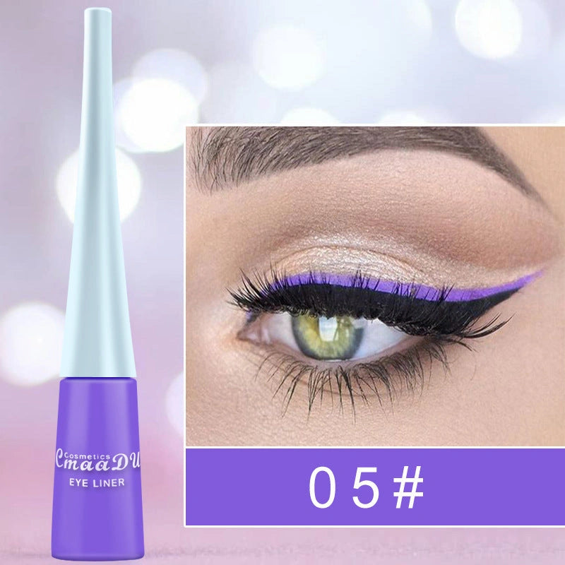 17 Colour Liquid Eyeliner Matte Quick-Drying Long-Lasting Non-Blooming