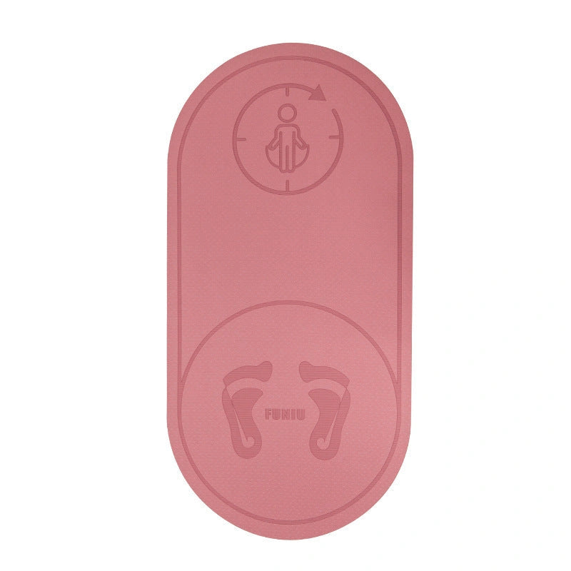 Double-sided TPE Skipping Mat with Anti-skid and Shock-absorbing Features