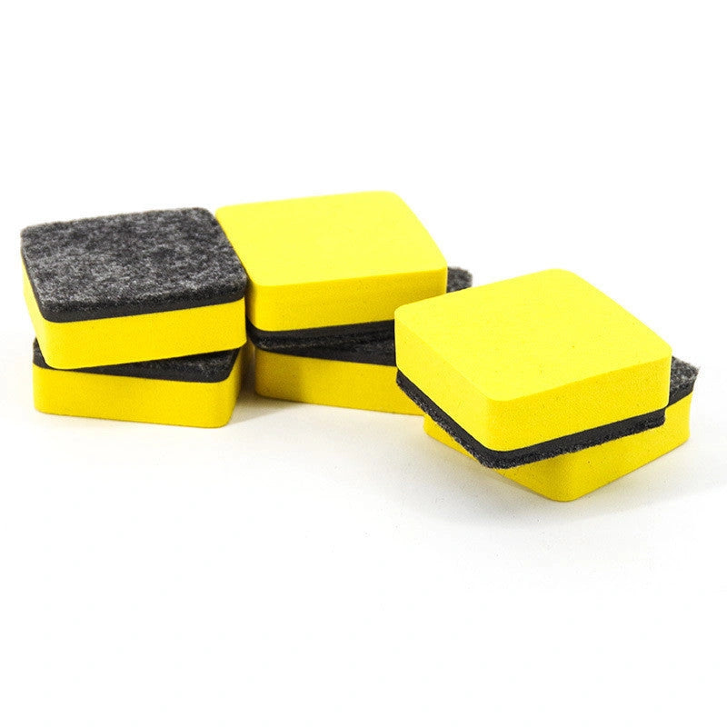 Square Blackboard Eraser with Felt Surface for Whiteboard Markers