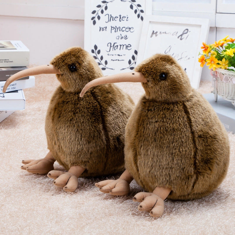 Simulation Kiwi Doll New Zealand National Bird Table Plush