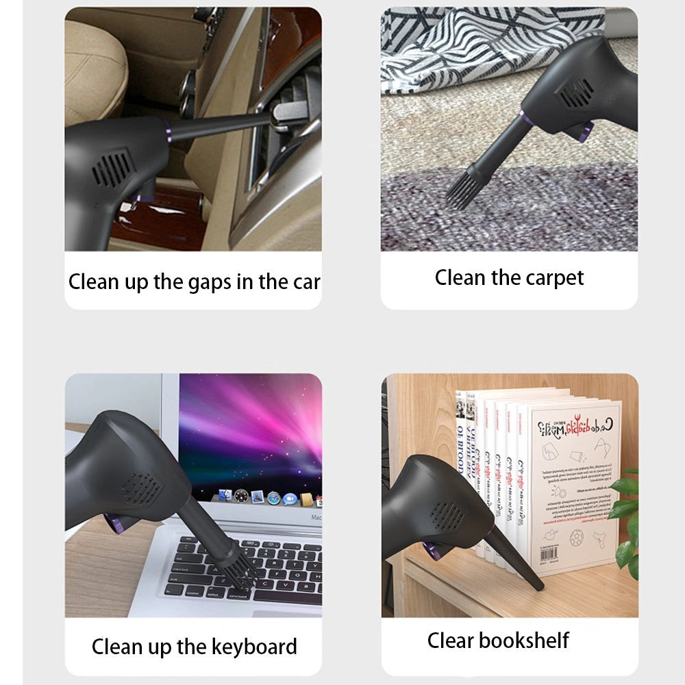 Cordless Air Duster with 70m/s Air Thrust for Electronics Cleaning