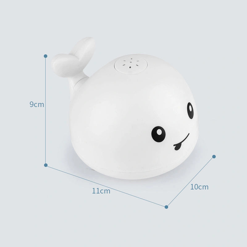 Electric Induction Whale Spray Toy for Baby Bath Time Fun