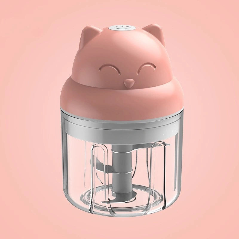 Baby Mini Cooking Machine Electric Garlic Masher with USB Charging