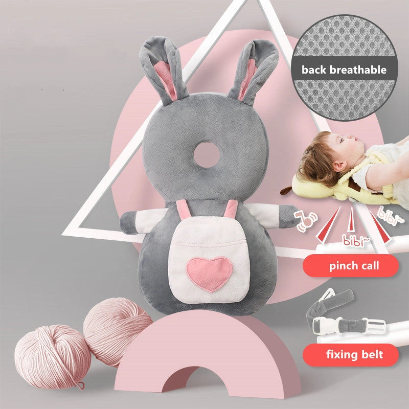 Baby Head Protection Cushion Backpack with Anti-fall Pillow