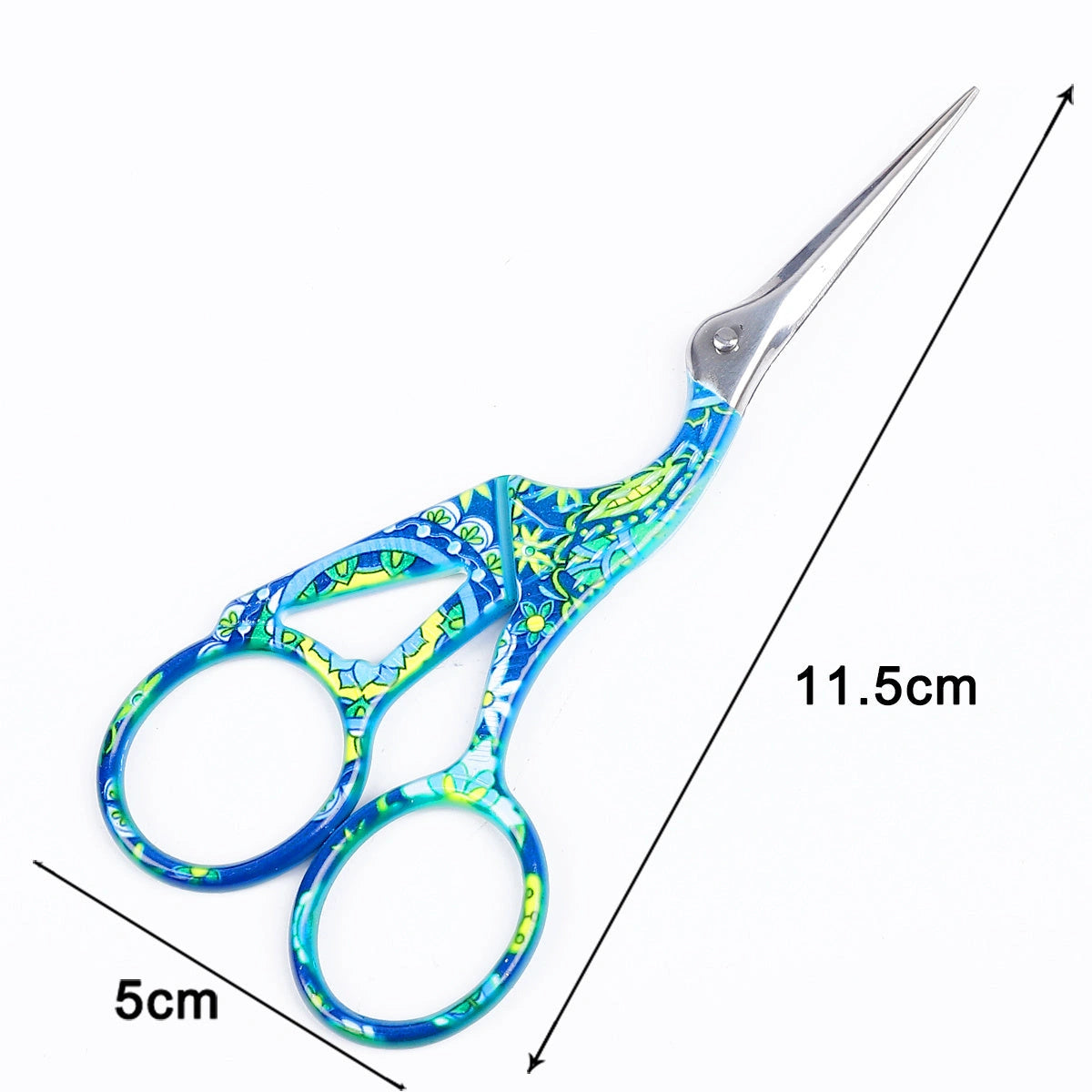 Stainless Steel Crane Embroidery Scissors